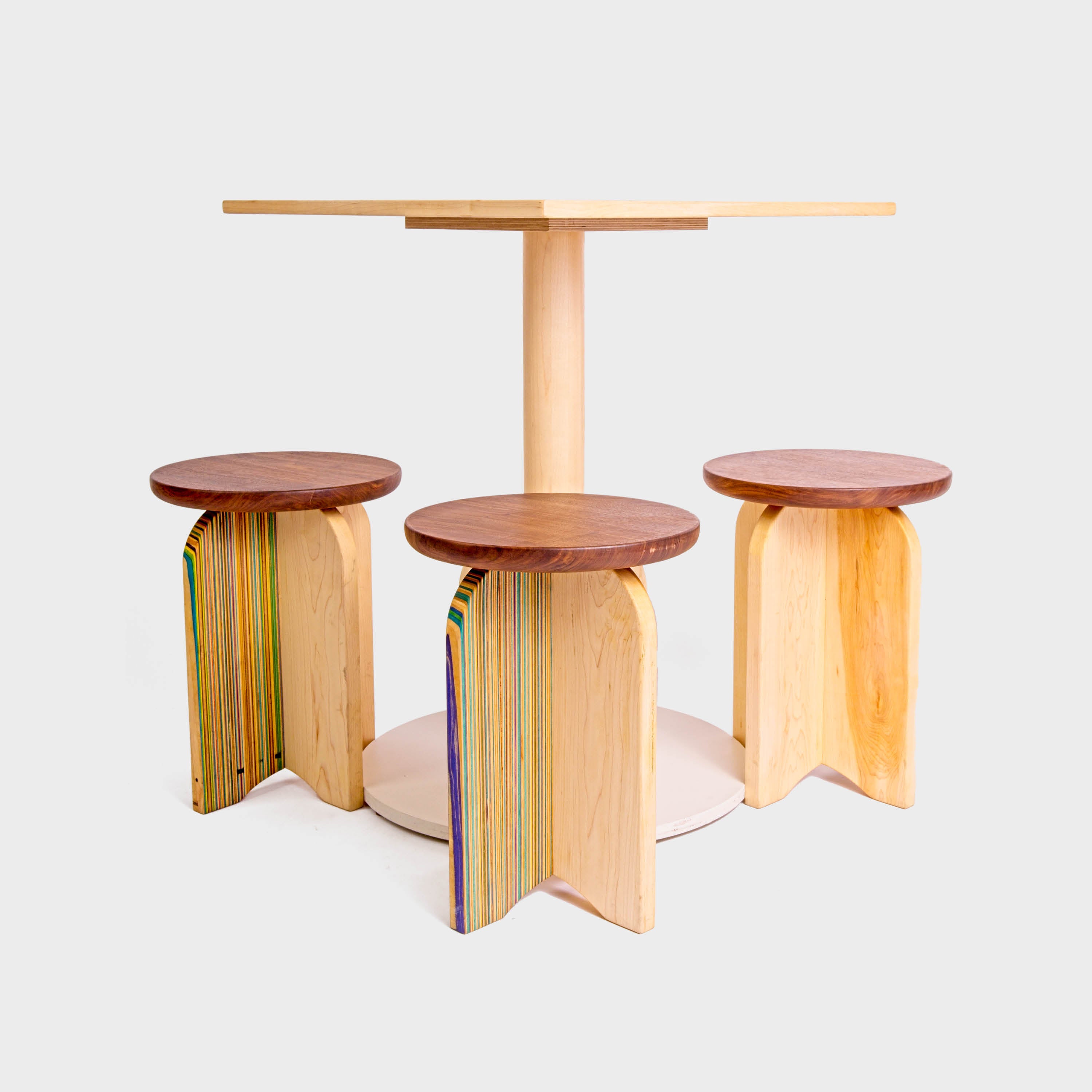 Environmental Wooden Stool