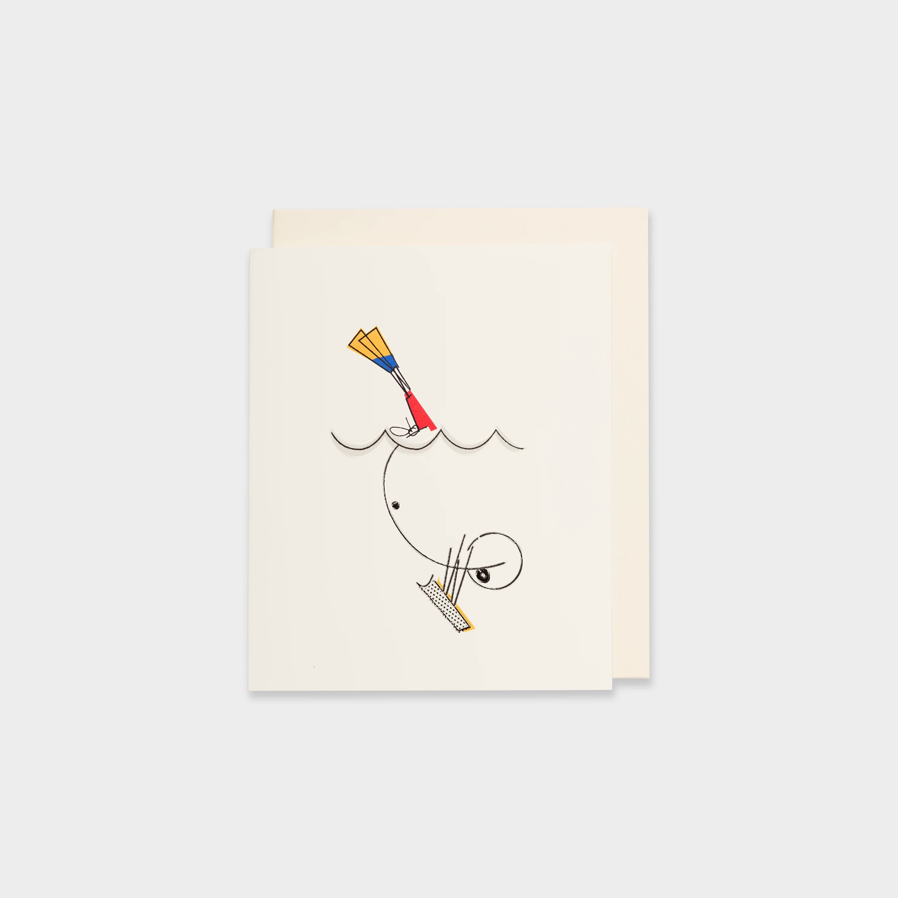 Head First Greeting Card