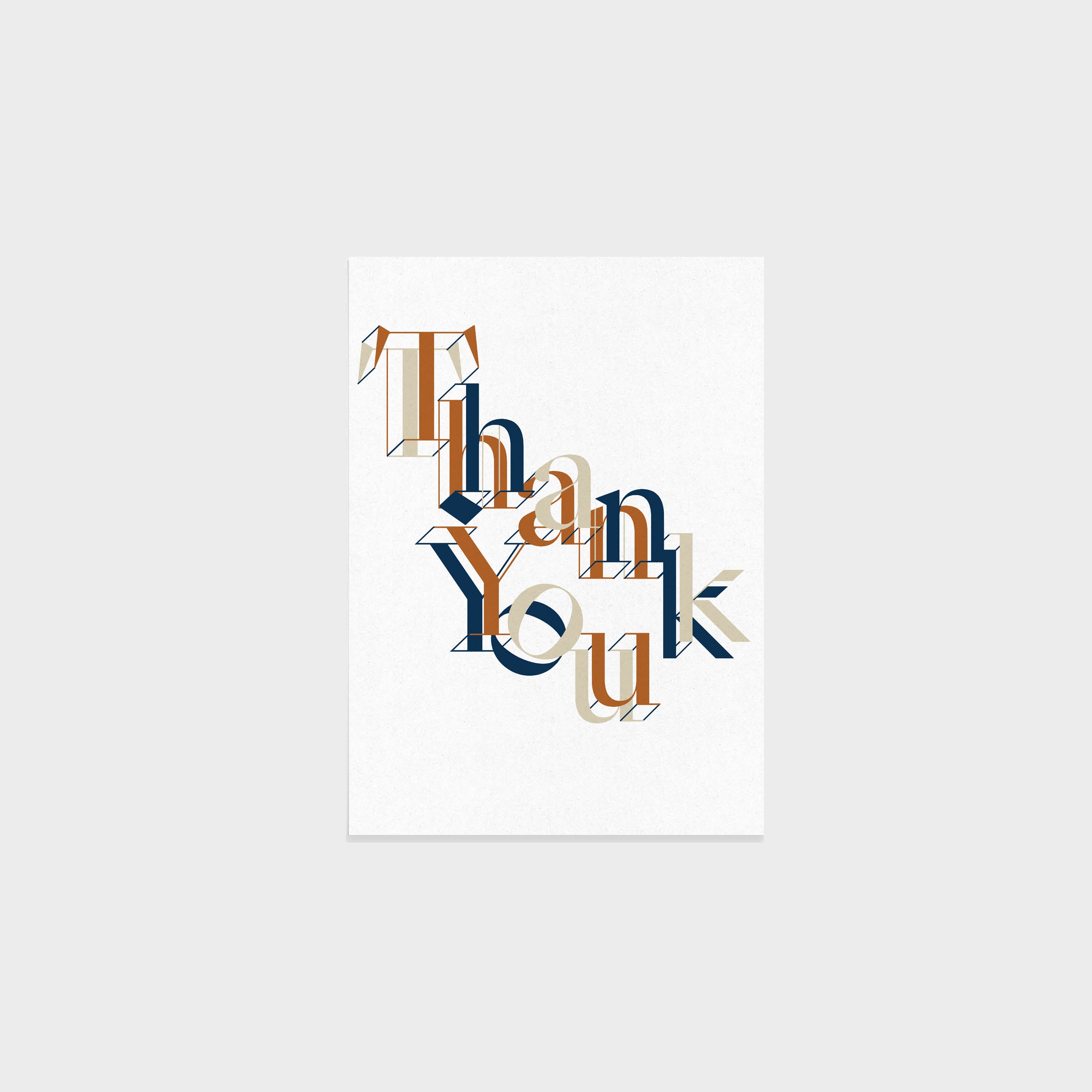 Thank You Greeting Card