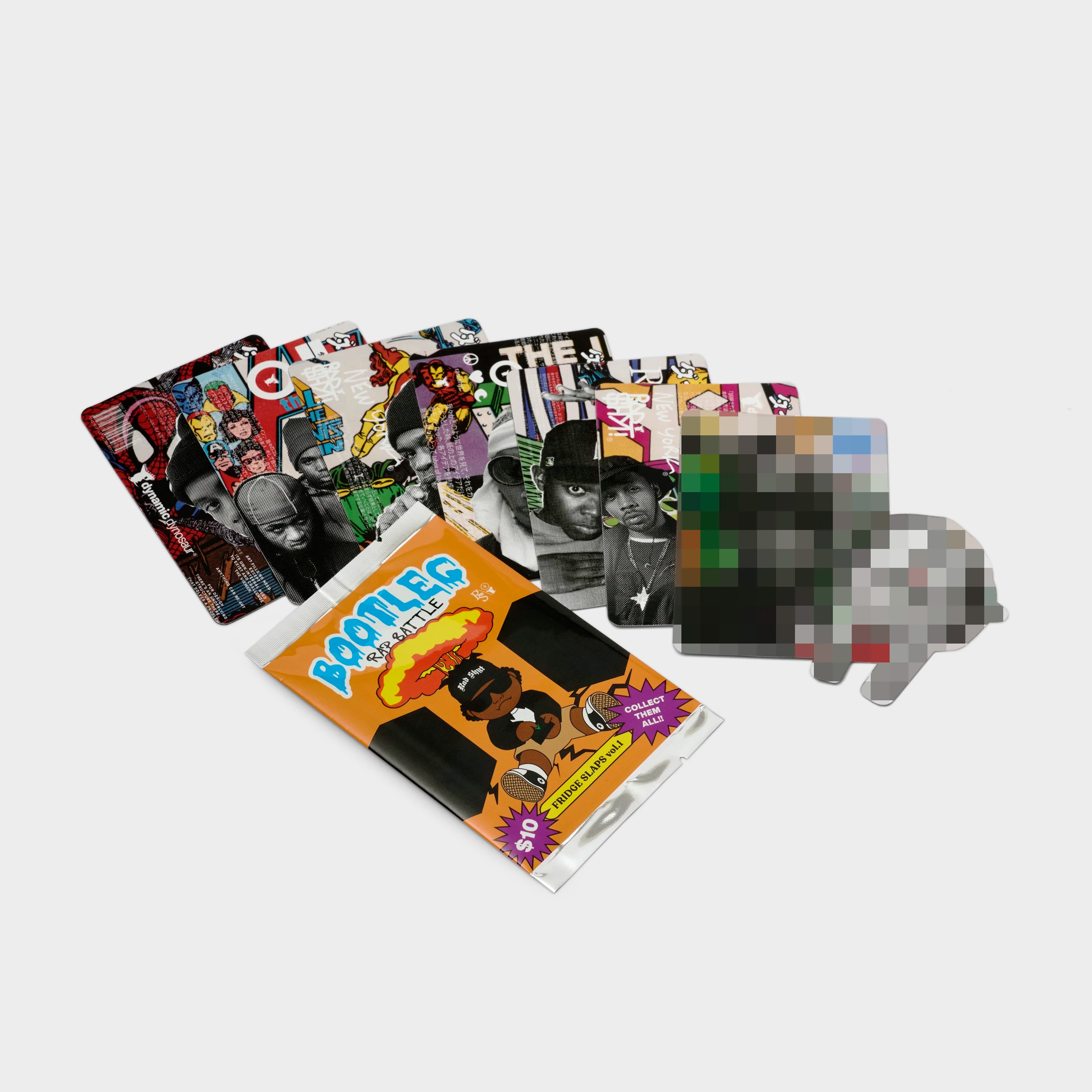 Bootleg Rap Battle: Magnetic Trading Cards